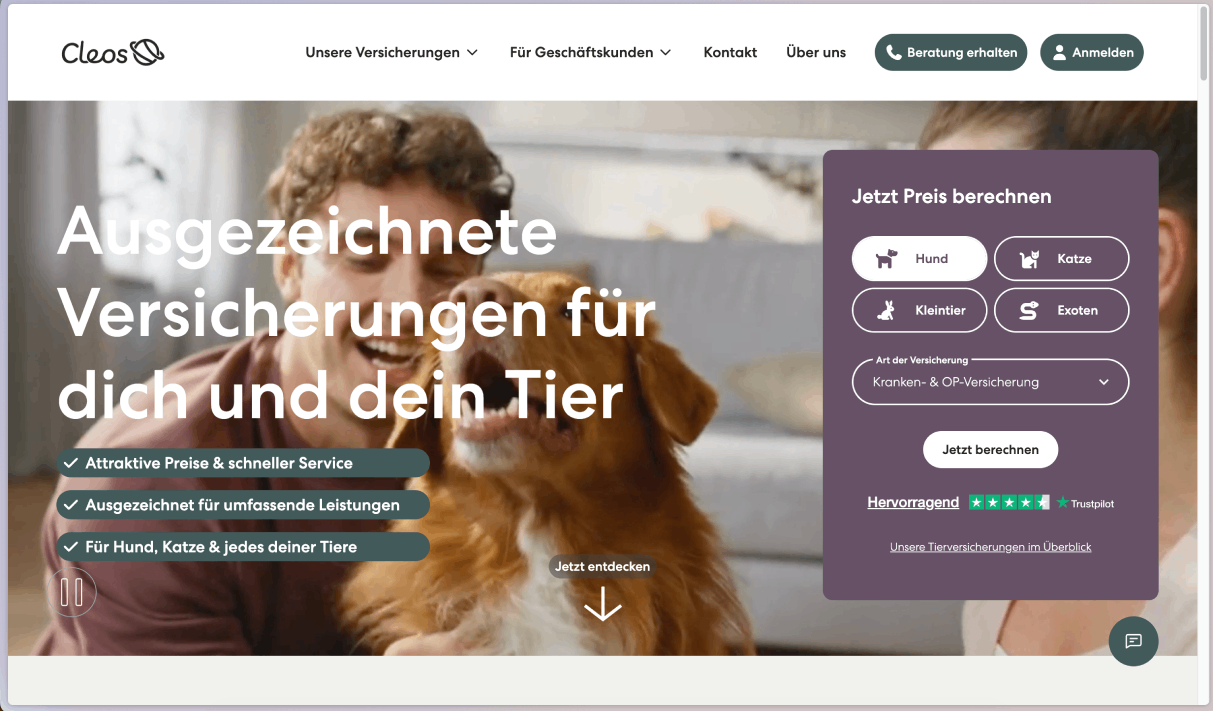 Cleos - Animal Insurance Platform